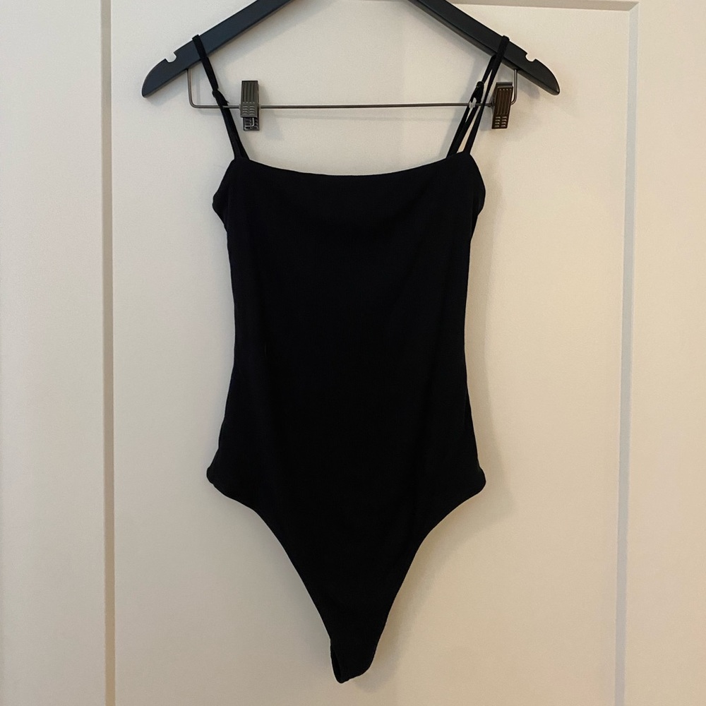 Aritzia Straight Neck Bodysuit